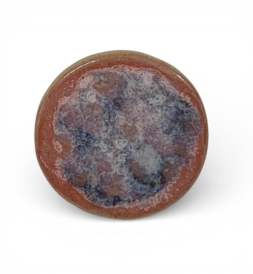 Ceramic with stainless steel ring.&nbsp;