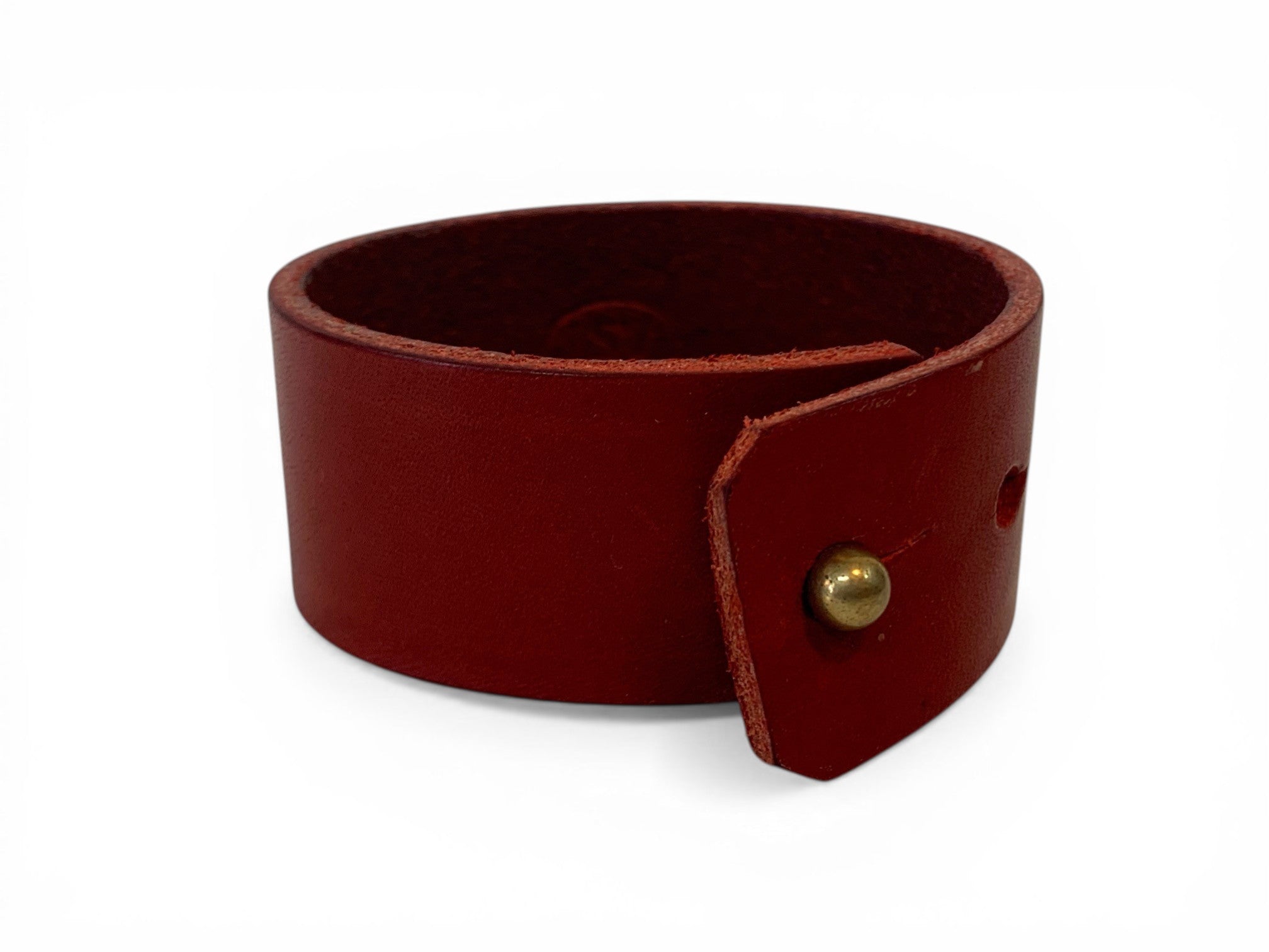 Handmade artisanal leather bracelet